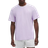 Lululemon UV-Protective Striped Mesh Tennis T-shirt - Lavender Frost