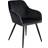 tectake Marilyn Black Kitchen Chair 82cm 4pcs