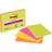 3M Post It Super Sticky Large Notes 101mmx152mm 180pcs Multicolour