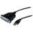 StarTech USB A 2.0 - DB-25 M-F 1.8m
