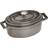 Staub La Cocotte Graphite Grey med lock 0.25 L 11 cm