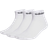 adidas Think Linear Ankle Socks 3-pack - White/Black