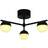 Nordlux Contina Plafond Svart Taklampa Ø 48.5 cm Taklampa