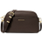Michael Kors Jet Set Small Leather Camera Crossbody Bag - Chocolate