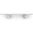 Normann Copenhagen Sten Hylde 80 cm Hvid Marmor Væghylde 18cm