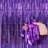 Shein Purple Rain Curtain Party Backdrop Decoration