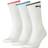 Puma Crew Sock Stripe 3-pack - White