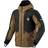 Rev'it! MC-Jakke Tectonic H2O - Sort/Brun Herre