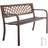 VEVOR Outdoor Patio 46 Inch Metal Frame Garden Bench
