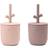 Done by Deer Peekaboo Straw Cup 2-pack Wally Powder