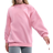 Nike Sportswear Club Fleece Oversized Crew Tröja Flickor - Rosa