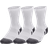 Under Armour UA Performance Cotton Mid Socks - White