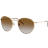 Ray-Ban Round Reverse RBR0103S 001/CB - Shiny Arista Gold
