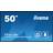 Iiyama ProLite LH5075UHS-B1AG 50" Digital Skiltning 3840 x 2160