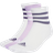 adidas 3-Stripes Cushioned Sportswear Low-Cut Socks 3-pack - White/Powder Plum