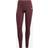 adidas Women's Essentials Linear Cotton Leggings - Aurora Ruby/Brown