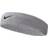 Nike Swoosh Headband Unisex - Grey Heather/Black/Osfm