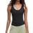 Lululemon Hold Tight Henley Tank Top - Black