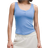 Lululemon Hold Tight Henley Tank Top - Pool Party