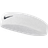 Nike Swoosh Headband - White/Black