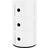 Kartell Componibili Matte White Storage Cabinet