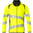 Mascot 19184-781 Accelerate Safe Sweatshirt with Zipper - Hi-Vis Yellow/Black