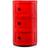 Kartell Componibili Red Storage Cabinet 32x58.5cm
