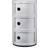 Kartell Componibili Silver Storage Cabinet