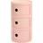 Kartell Componibili Pastel Pink Storage Cabinet
