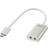 Lindy USB C - 2x3.5mm Adapter M-F 0.2m