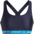 Under Armour Crossback Mid Women's Sports Bra - Washed Navy/Blue Atlantis/High Vis Yellow