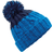 Beechfield Apres Beanie - Azure Blue/Oxford Navy