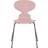 Fritz Hansen Myren 3101 Fuldlakeret Stol Pale Rose Brown Køkkenstol 81cm
