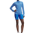 Under Armour Tech Women's 8" Bike Shorts - Blue Atlantis/White