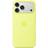 Apple Silicone Case with MagSafe for iPhone 17 Pro Max Neon Yellow