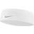 Nike Dri Fit Swoosh Headband 2.0 - White/Silver