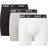 Nike Everyday Essentials Cotton Stretch Boxer 3-pack - White/Gray Heather/Black