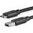 StarTech Slim 3.0 USB A - USB Micro-B M-M 2m