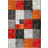 KM Home London Square Orange, Röd 133x190cm