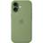 Apple Silicone Case with MagSafe for iPhone 17 Light Moss