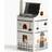 H&M Porcelain Tin White Halloween Biscuit Jar