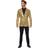 OppoSuits Suitmeister Paljettkavaj Guld X-Large