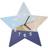 ABOOFAN Blue Wooden Kids Wall Clocks