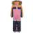 Didriksons Bjärven Kids' Coverall - Heather Pink (505999-380)