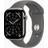 Apple Watch Series 11, Natural Titanium, 46mm, GPS + Cellular, Sport Band Stone Grey
