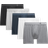 Lululemon Always In Motion Boxer 5" 5-pack - Black/White/True Navy/Heathered Silver Drop/Heathered Solar Grey