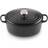 Le Creuset Matte Black Signature Cast Iron Oval with lid 7.5 L