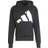adidas Essentials Big Logo French Terry Hoodie - Medium Grey Heather/Black
