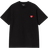 Carhartt WIP S/S Heart II Hartt T-shirt - Black