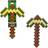Mattel Minecraft Gold Pickaxe JCV18